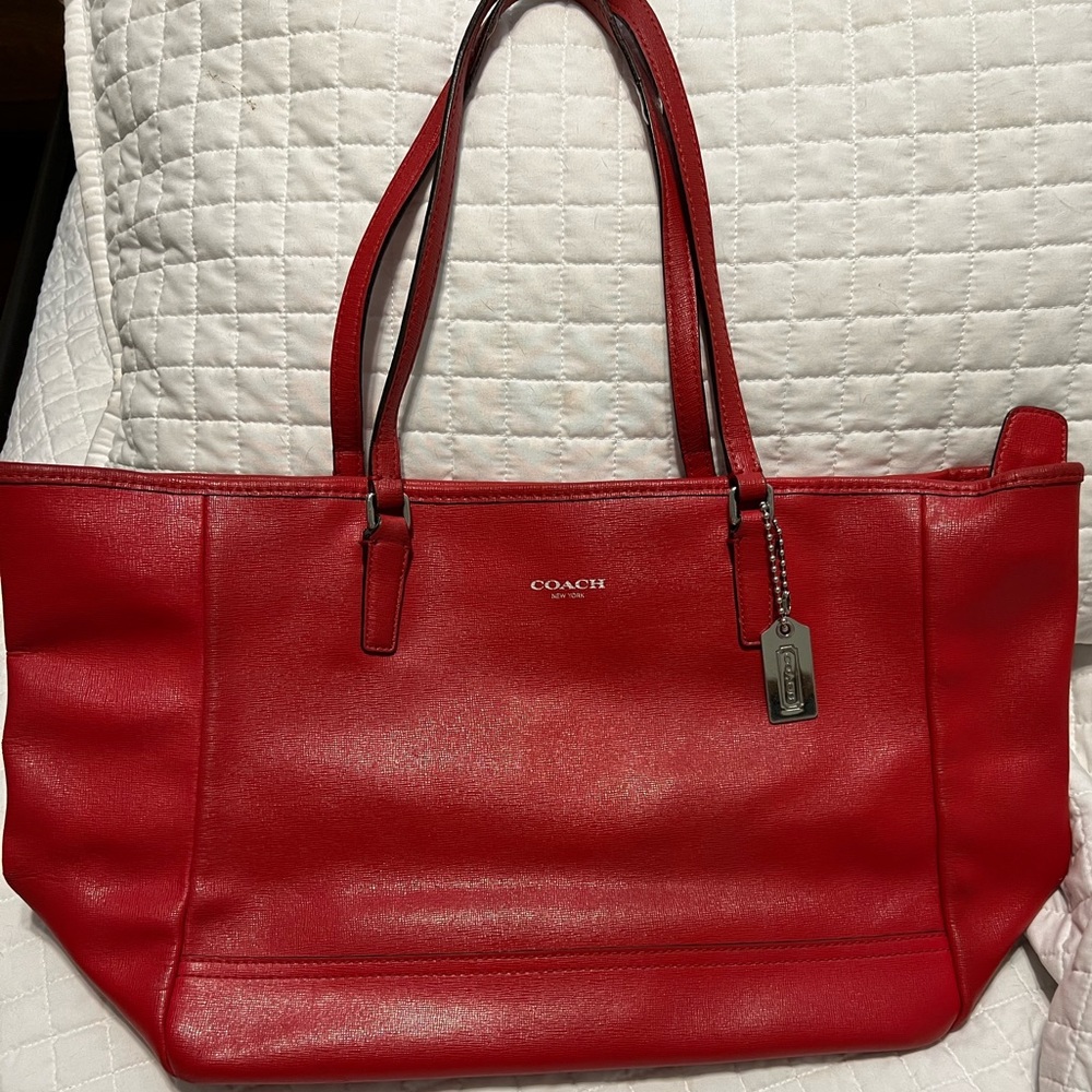 Vintage Coach tote bag